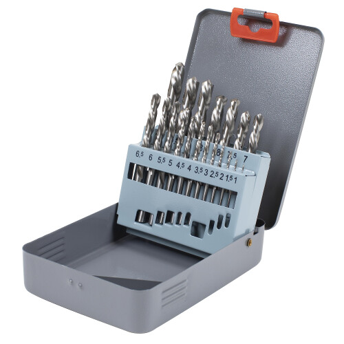 Sealey Sealey Left-Hand Spiral Drill Bit Set 19pc - AK8190 1