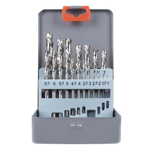 Sealey Sealey Left-Hand Spiral Drill Bit Set 19pc - AK8190 2