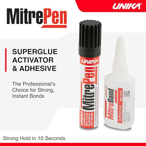 MitrePen SuperGlue Activator and Adhesive Pack 1