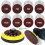 Pomsare Upgraded 80PCS Angle Grinder Sanding Discs with Drill Sanding Attachment, 125mm Hook and Loop Sanding Discs for Drill, Sander for Drill 1