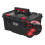 Keter Keter Stack n' Roll Modular DIY Toolbox, Stackable, Lightweight, Durable, Water Resistant, Black 4