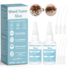 WAN2TLK 60g Wood Glue, Wood Glue Strong for Furniture, Fast Setting, Dries Clear, Wood Adhesive for All Wood, Wooden Furniture, Wooden Crafts - 6