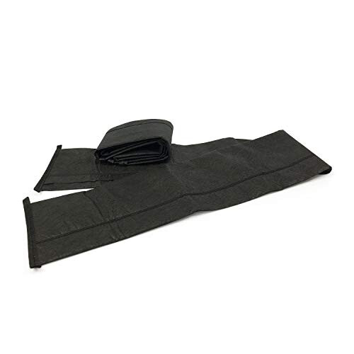 Quick Dam QD65-2 5' Barrier Water Flow Dust Bags, 2 Pack, Black 2