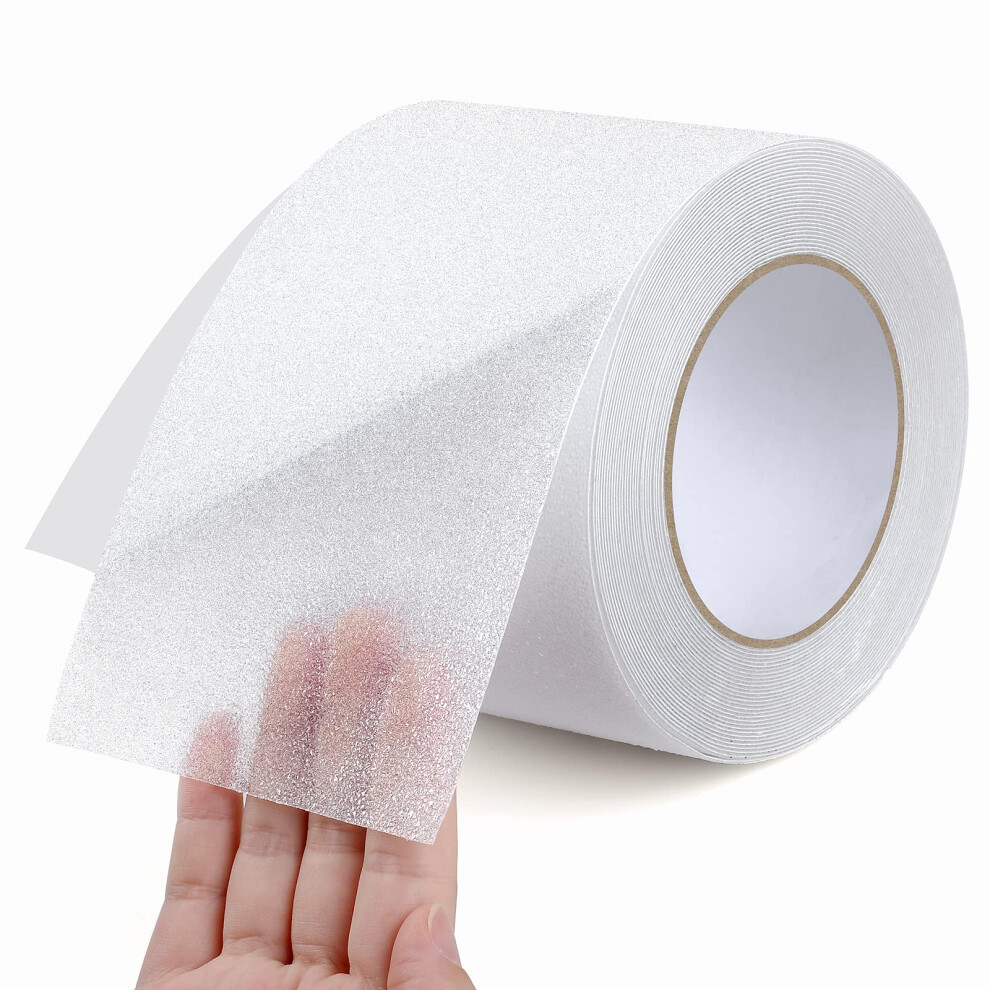 Anti Slip Tape For Steps, 10Cm*10M Anti Slip Stair Treads, Self Adhesive Safety Grip Tape, Heavy Duty Traction Tape, Prevents The 5051222358931
