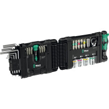 WERA 50 Piece Tool-Check Modular Set 1, Socket & Bit Set | 05049020001
