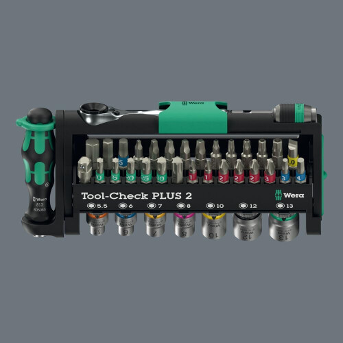 Wera Wera Tool-Check Plus 2, 39 Pieces - 05049056001 1
