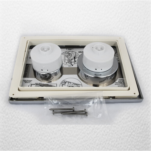 Ideal Standard S4399AA Chrome Dual Flush Plate -Chrome 1