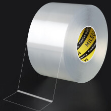 MILEQEE Weather Stripping Clear, 2in x 32.8FT, Window Seal Weather Strips for Winter, Garage/Screen/Storm/Commercial Window Frame Door Seals, Block
