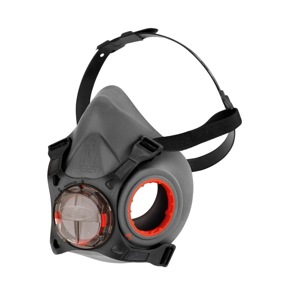 Jsp Force8 Half-Mask Medium Size, Only Compatible Presstocheckfilters P3, Abek1 P3, A2 P2 (Bht003-0L5-000) 5051222361566