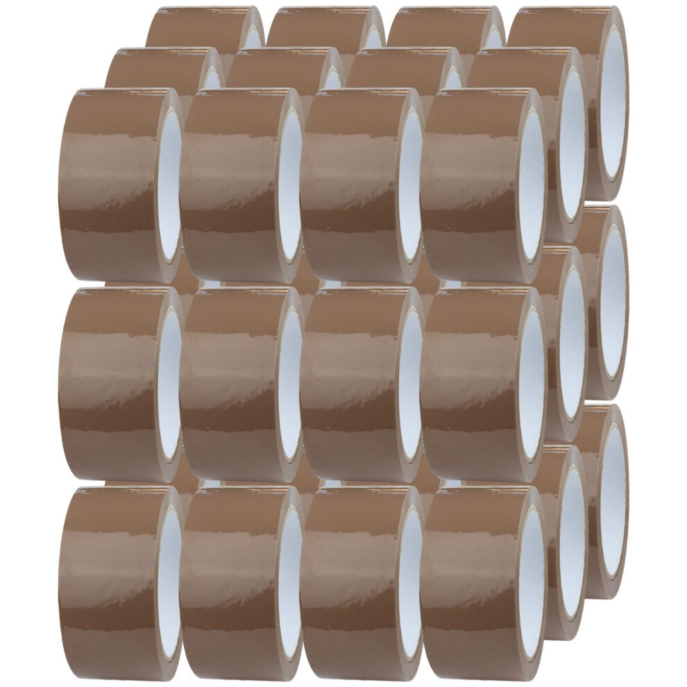 Crimson Starfish 36 X Brown Packaging Tape Rolls 48Mm X 66M | Packaging Tape For Packing Parcels, Boxes, Postage, Moving House | Adhesive Parcel & 5051222363171