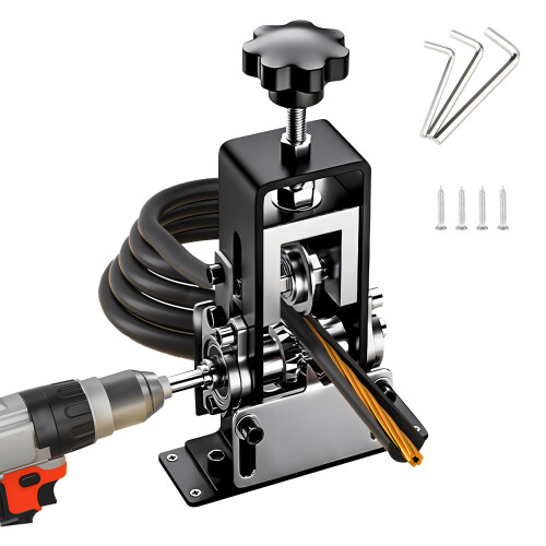 Manual Wire Stripping Powered Wire Stripper Machine Copper Wire Stripper Drill Portable Wire Stripper Electric Wire Stripping Tool 0.4-2.5CM Efficient