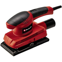 Einhell Orbital Sander TC-OS 1520 (150W, 23,000 RPM Vibration Rate, Hook and Loop Adhesion and Clamping Device, dust Extraction Adapter, incl. 3 pcs.