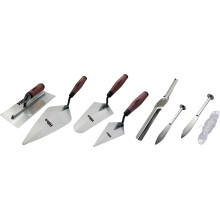 Hilka 66416006 6 PCE Soft Grip Trowel Set, Blue