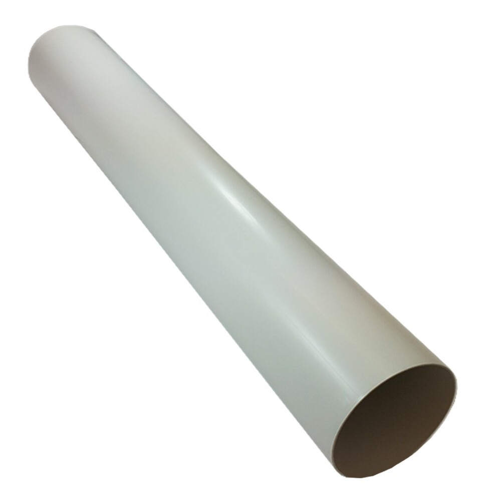 Kair Plastic Ducting Pipe 150Mm - 6 Inch / 1 Metre Long Length - Rigid Straight Duct Channel 5051222367193