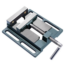 MarsHopper 2.5" Versatile Universal Bench Vise, Quick Adjust Heavy Duty Cast Steel Drill Press Vice Bench Clamp Fixed Base for Woodworking, Glass