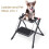 KINGRACK Step Ladder, Double Side Folding Step Stool, 2 Step Portable Ladder with handdle, Large Platform, Slim Household Stepladder with 5