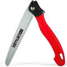 Kimura? Pro Folding Pruning Saw - Heavy Duty Premium Japanese SK5 Steel, Ergonomic Soft Non-Slip Handle, Lightweight Foldable Saw Ideal for Branches,