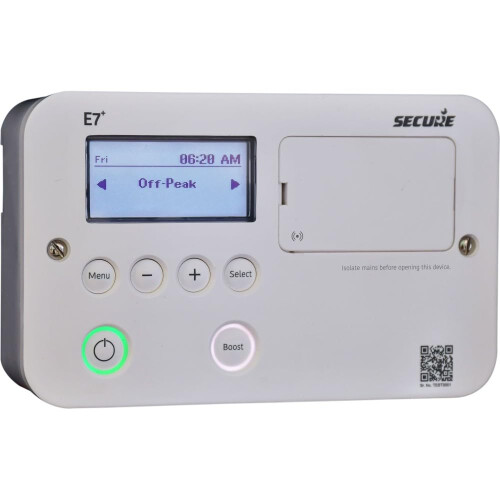 Secure E7+ Smart Immersion Heater Timer Control Bluetooth Replacement for Horstmann Electronic 7 Economy 7 Quartz 2