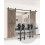 10FT/305CM Sliding Barn Door Track Kit - Hardware for Double Doors, J-Shape Design 1