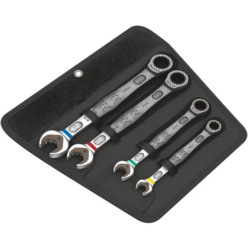 Wera Wera Joker Combination Ratchet Spanner Set, Metric, 4pc, 05073290001