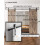 10FT/305CM Sliding Barn Door Track Kit - Hardware for Double Doors, J-Shape Design 2