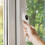 FixRello Universal Inline uPVC Window Handle ? Lockable, Ambidextrous, Multi-Spindle ? White with Black Button (2 Pack) 2