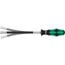 Wera 391 Hose clamp Kraftform flexible shaft screwdriver, HEX 7 mm x 167 mm, 05028150001