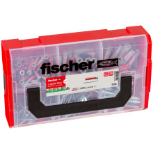 fischer FIXtainer DUOPOWER and Screw, 210 Pieces, 535969