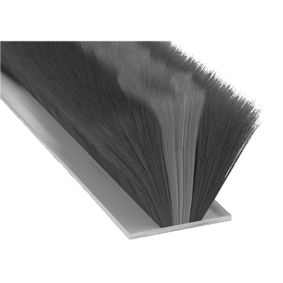 Stormguard Black 05Sr750007mgr 7 M Garage Door Self-Adhesive Brush Pile Draught Seal, 7M 5051222379585