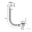 Chrome Bath Waste with Overflow & Chrome Pop Up Waste 4