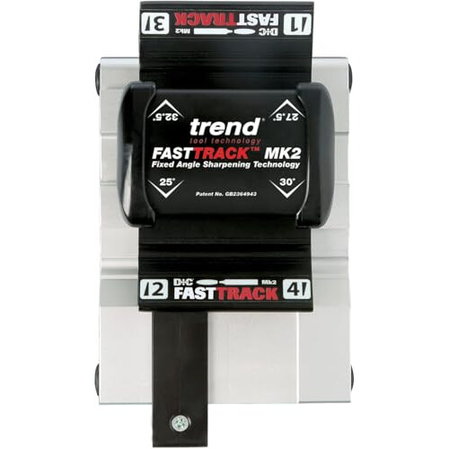 Trend Trend FastTrack MK2 Sharpener Kit, Consistent Edges for Chisels & Plane Irons, FTS/KIT/MK2B 2