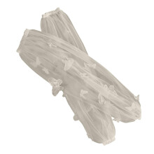 Sheer Tulle Sleeve Covers for Women Dresses, Detachable Bishop Sleeves, Elegant Soft Mesh for Weddings