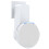 Maxonar Wall Mount, Space Saving Mount, Integrated Cable Management Wall Mount, No Drilling Required, Compatible with Ech0 PoP and Google Nest 1