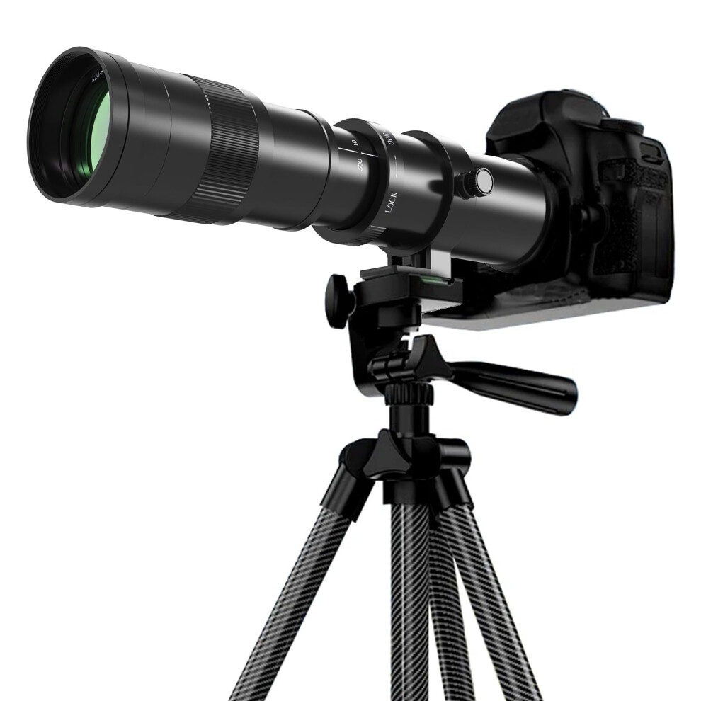 Benoison 420-800Mm Telephoto Lens - F Lens For Nikon Dslr, Manual Focus Mf Zoom Lens For Nikon D3500 D850 D7500 D5600 D3400 D500 D7200 D5500 D750 D810 5051222399569