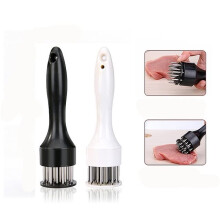 Meat Tenderizer Stainless Steel 24 Needles Sharp Blade Tool with NonSlip Grip for Steak and Pork