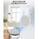 Maxonar Wall Mount, Space Saving Mount, Integrated Cable Management Wall Mount, No Drilling Required, Compatible with Ech0 PoP and Google Nest 3