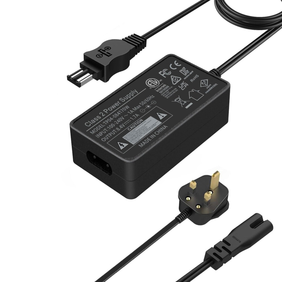 Ac-L100 For Sony Handycam Camcorder Charger, Acl100 Power Adapter Supply Cord For Dcr Trv128 Trv103 Trv130 Trv150, Ccd-Trv108 Trv308 Replace Ac-L10a 5051222408544