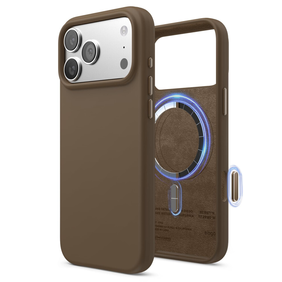 Elago Magnetic Silicone Case Compatible With Iphone 17 Pro Max Case 6.9? - Compatible With Magsafe, Premium Liquid Silicone Material, Protective 5051222409619