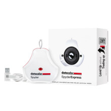 Datacolor SpyderExpress ? Easy Monitor Calibration for Photo, Design & Content Creation, Supports MacBook M4 mini-LED, Calibrates 3 Displays, Fast