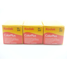 Kodak ColorPlus 200 ASA 35mm 24 Exposure Colour Film (Pack of 3)