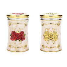 2PCS Retro Toothpick Holder and Dispenser Dustproof Plastic Vintage Style for Kitchen Restaurant