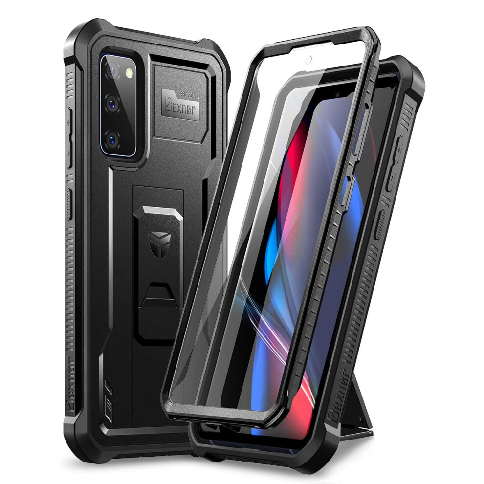 Dexnor Compatible With Samsung Galaxy S20 Fe 5G Case 6.5 Inch (Not Fit Galaxy S20) With Built-In Screen Protector Military-Grade 360 Full Body 5051122410371