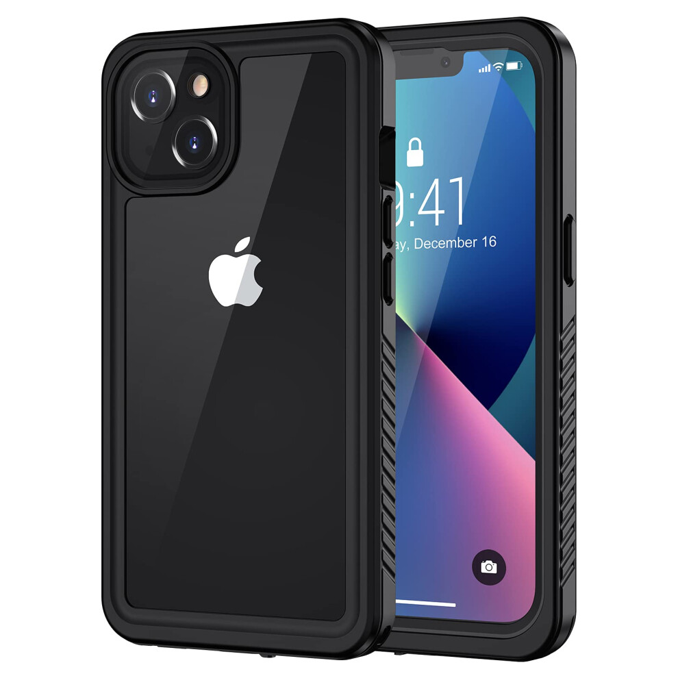 Lanhiem For Iphone 13 Case, Ip68 Waterproof Dustproof Shockproof Cases For Iphone 13 With Built-In Screen Protector, Full Body Sealed Protective Front 5051122414171