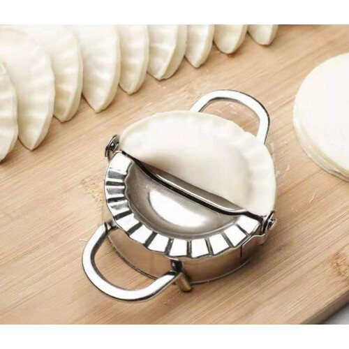 Stainless Steel Dumpling Maker Set – Empanada Press with Cutter and Mold for Easy Dumpling Making 1