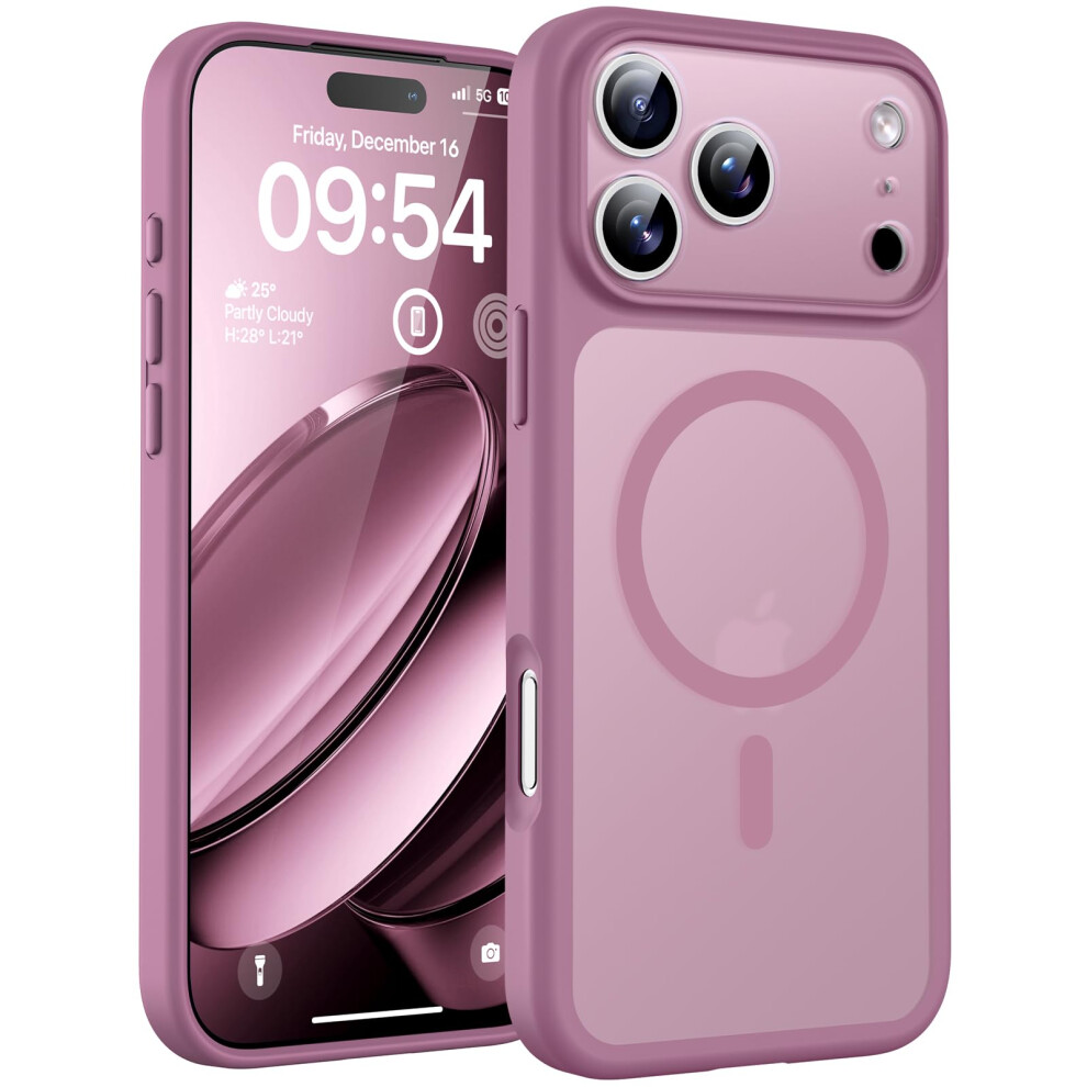 Tocol Magnetic For Iphone 17 Pro Case 6.3-Inch, Compatible With Magsafe, Full Camera Protection, Built-In Magnetic Ring, Drop Protection Shockproof 5051222411339