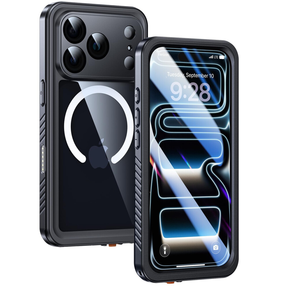 Photos - Case Lanhiem for iPhone 17 Pro  Magnetic, IP68 Waterproof Dustproof s, , with Screen Protector a[Compatible with MagSafe]