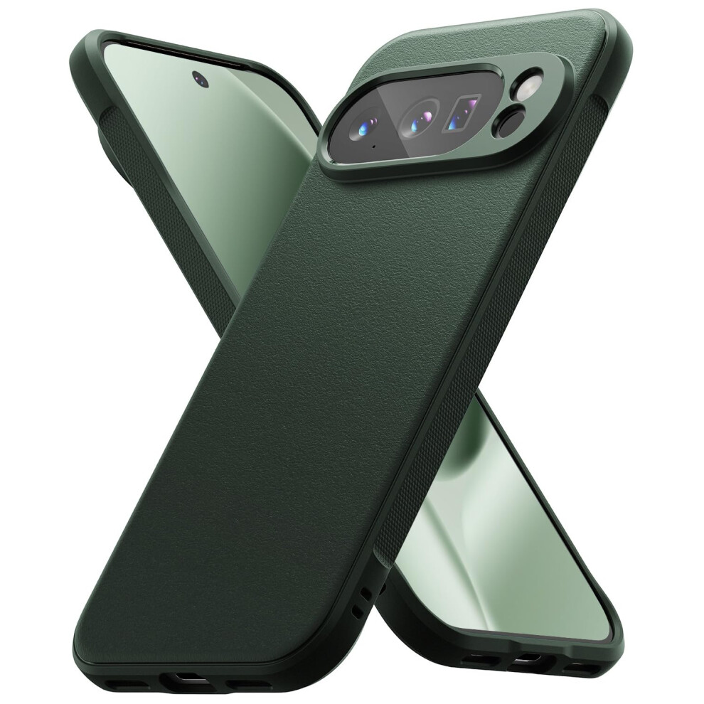 Ringke Onyx Compatible With Google Pixel 10 Pro Xl Case [Non-Slip Grip Texture] Anti-Fingerprint Slim-Fit Protective Cover With Precisely Designed Black