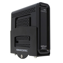 HumanCentric Cable Box and Modem Mount, Adjustable Wall Mount for Small and Wide Devices, Cable Boxes, Modems, DVD Players, Streaming Media Devices,