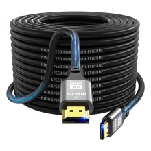 jojobnj 4K HDMI Cable 20m, High Speed HDMI 2.0 Cord 4K@60Hz 18Gbps, Ultra HD,Ethernet Audio Return,1080p,3D,Arc, HDR Compatible with