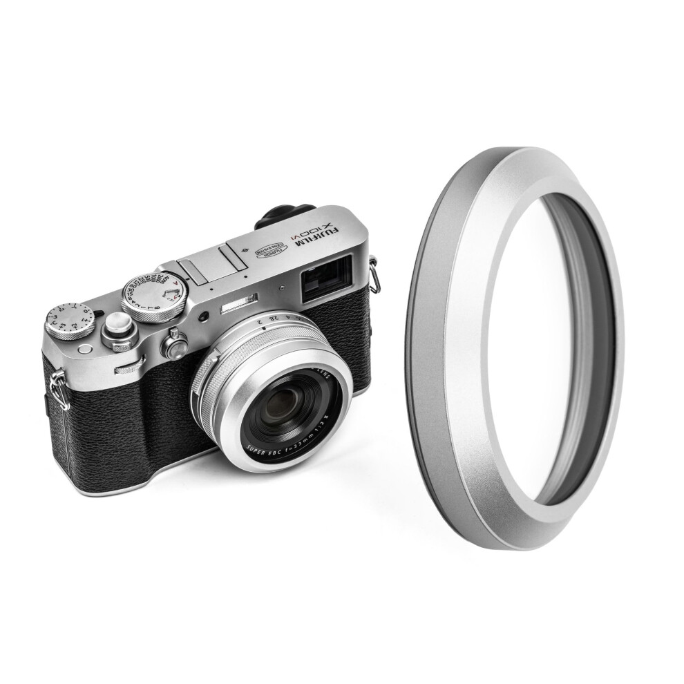Nisi Nc Uv Filter For Fuji Fujifilm X100vi / X100v / X100f / X100t / X100s / X100 Series - Silver 5051222419373